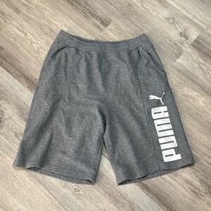 Puma Gray Athletic Sweat Shorts Men's Size‎ Medium